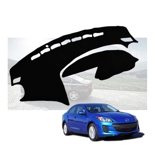 Tapis anti-dérapants pour éviter les reflets et protéger le tableau de bord Mazda 3