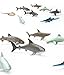 Fun Central 12 Pieces - Assorted Baby Shark Plastic Toys