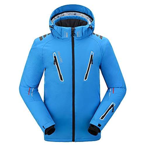 Preisvergleich Produktbild PELLIOT Outdoor-Ski-Abnutzungs Unisex Berufsbergsteigen Wasserdichte Breathable Kleidung, L, königsblau