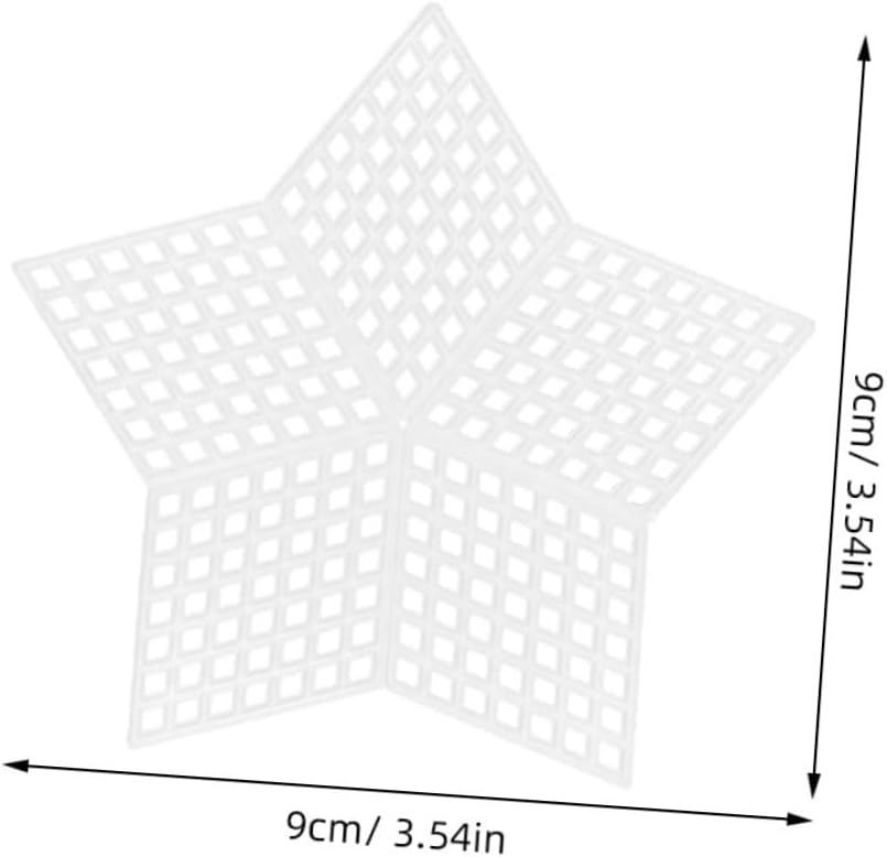 Plastic Canvas 10pcs White Mesh Sheets for Cross Stitch Beginners image 2