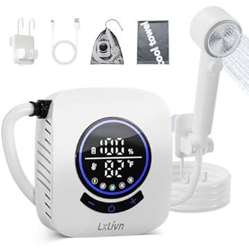 homemade outdoor camping shower