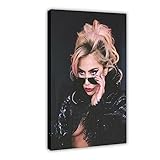 Photo Gallery ogtda poster su tela con stampa di lady gaga, decorazione artistica da parete per soggiorno e camera da letto, stile cornice, 20 x 30 cm Photo Gallery ogtda poster su tela con stampa di lady gaga, decorazione artistica da parete per soggiorno e camera da letto, stile cornice, 20 x 30 cm