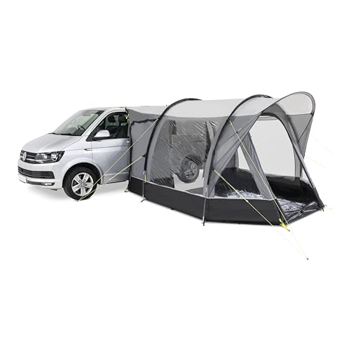 Kampa Busvorzelt - Action - Zeltzubehör - Camping Zubehör - Freistehendes Vorzelt - Reise Gadgets - Nebel - 2,9 Breit