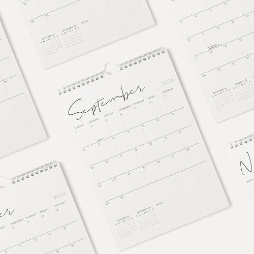 Calendar 2024-2025 - Vertical 11x17 2024 Wall Calendar Runs Until December 2025 - Easy Planning with the Aesthetic Wall Calendar 2024-2025 Monthly - Karto - Cursive