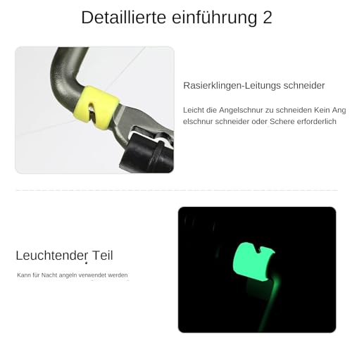 Support de pêche à la mouche léger avec base antidérapante pour étang - 8