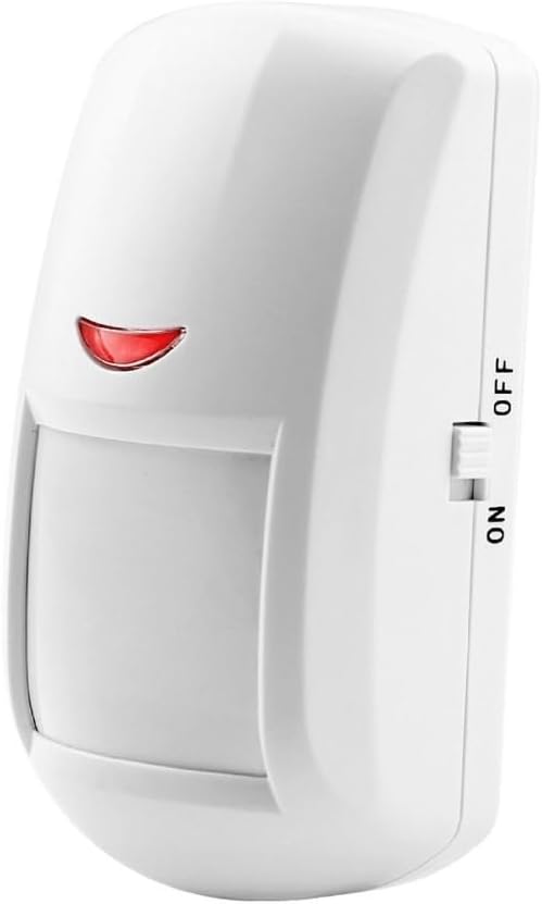 Clouree 433MHz PIR Motion Sensor for Household Security Alarm, Wireless Infrared Motion Detector, Anti-Pet Infrared Detector for Whole Home Security