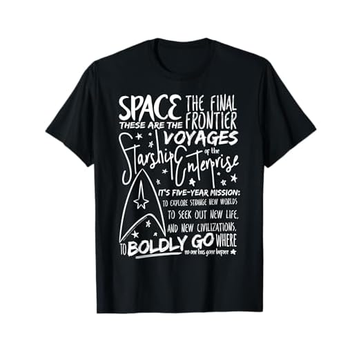 Star Trek Original Series Handwritten Speech Graphic T-Shirt T-Shirt