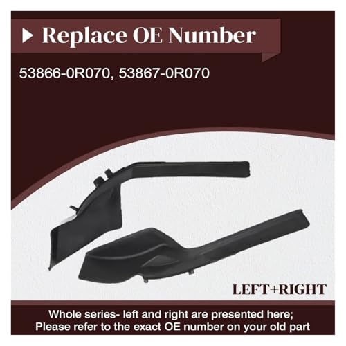 Extension pare-brise RAV4 2020 anti-infiltration référence 53866-0R070 - 4