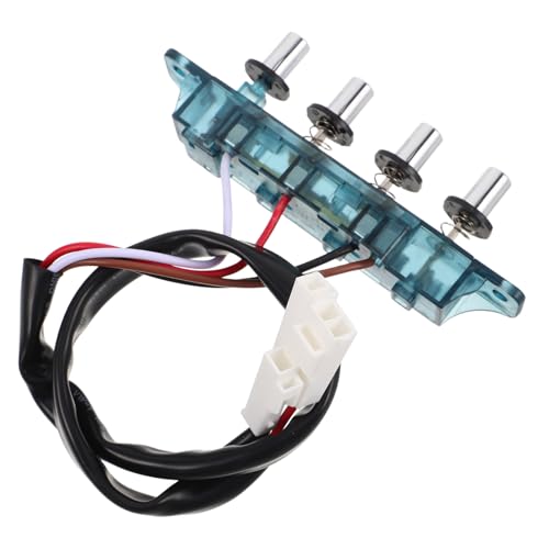 Homoyoyo Accesorios Para Campanas Extractoras Repuesto De Interruptor Pulsador Para Campana Extractora Panel De Control De Botones Reparación De Interruptores Para Cocina