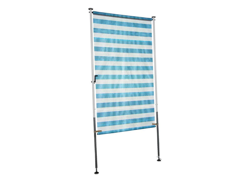 Angerer Paravista Schermatura Per Balcone - Tenda Parasole Lavabile Con Manovella, Made In Germany, Montaggio Facile