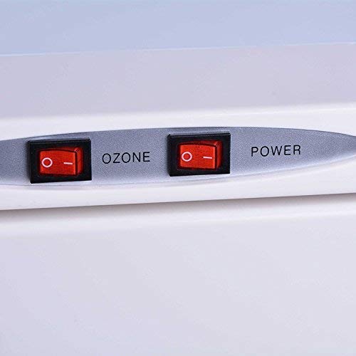 Scaldasalviette scaldasalviette 2 IN 1 da 16 litri, armadietto sterilizzatore per asciugamani con ozono, con sterilizzazione UV integrata per la cura della pelle del viso, attrezzatura per disinfezi