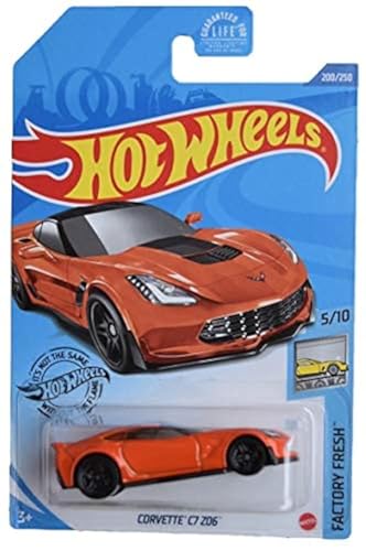Hot Wheels Corvette C7 Z06 1:64 escala miniatura 1
