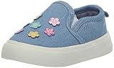 Carter's Kids Penny-G Sneaker, 6 US Unisex Toddler Blue