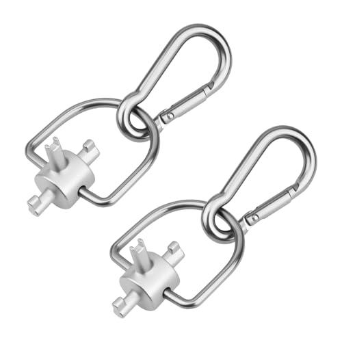 Aecsze 2 Pack 3-in-1 Locking Cap Key