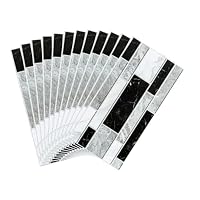 Decoroom Fliesenaufkleber Schwarz & Grau Brick Fliesenfolie 12pcs/15x30cm – Ansicht 3
