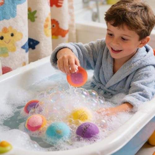 Bolas de sal para dientes de juguetes de piscina y hogar para niñas 2