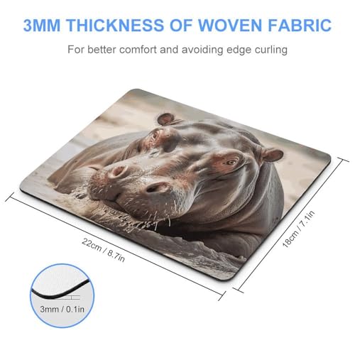 Tapis de souris imperméable et confortable à base antidérapante