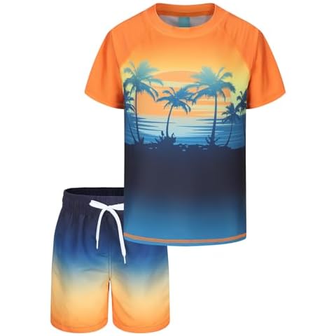 Boys Rash Guard Swim Set by Aisyee Cover