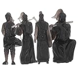 Micro paysage : idéal pour créer un micro paysage paisible, idéal pour les terrariums aquatiques et terrestres, accessoires de jardin miniatures, figurines miniatures