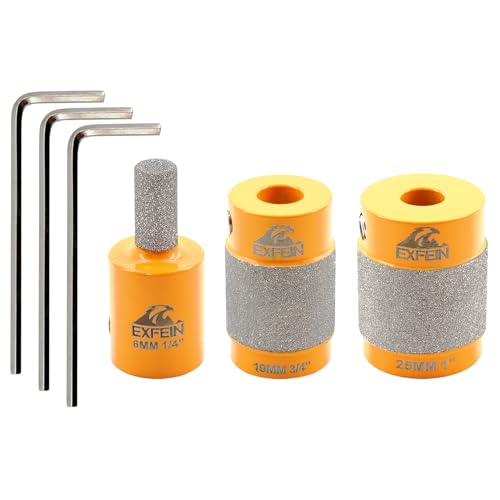 Mèches de meuleuse pour vitrail et ponçage du verre carrelage pierre jade 3 pièces