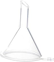 Kichvoe Clear Plastic Funnel for Cosmetic Liquids and Perfume Filling Small Refillable Funnel for Essential Oils and Travel Containers Easy Pour Design for Precise Liquid Transfer