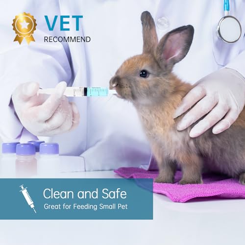 Gufastoe 30 Stück 20ml Spritzen mit Schutzkappen für Kleine Haustierfütterung Industrielle Präzisionsanwendung