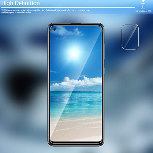 GEEMEE per Samsung Galaxy A21s Pellicola Vetro