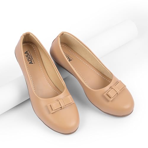 Image of Women Girls Slip On Ballet Flats