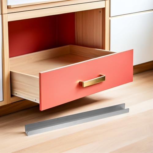 Protectores de bordes Alipis de acero inoxidable 304 para cajones de cocina de 17" 7