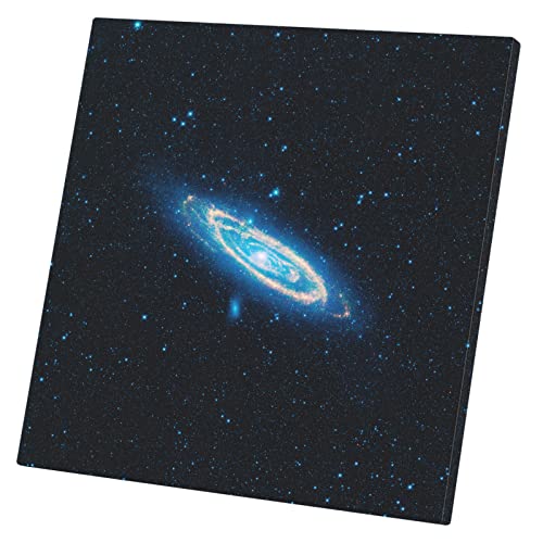 Toile imprimée galaxie Andromède pour apaiser l'ambiance de la chambre