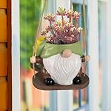 Zoom IMG-2 msiud fioriera sospesa con gnomo