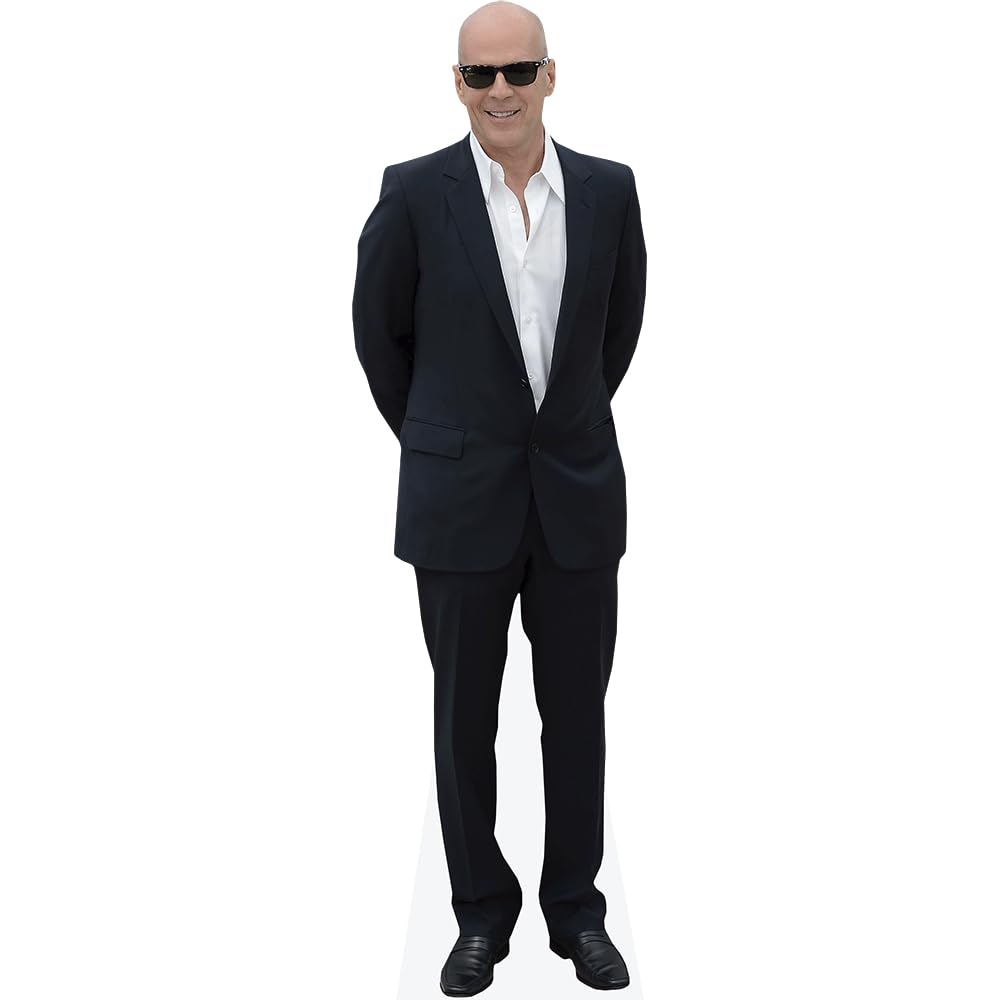 Bruce Willis (White Shirt) Mini Size Cutout