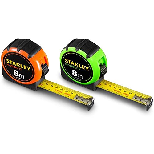 Cinta métrica Stanley Hi-Viz 8 m x 25 mm miniatura 1