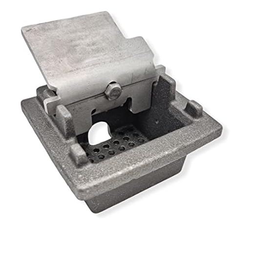 Nordica Extraflame 003278231 - Crisol para chimenea (pellets redondos, acero aleado, compatible con pellets)