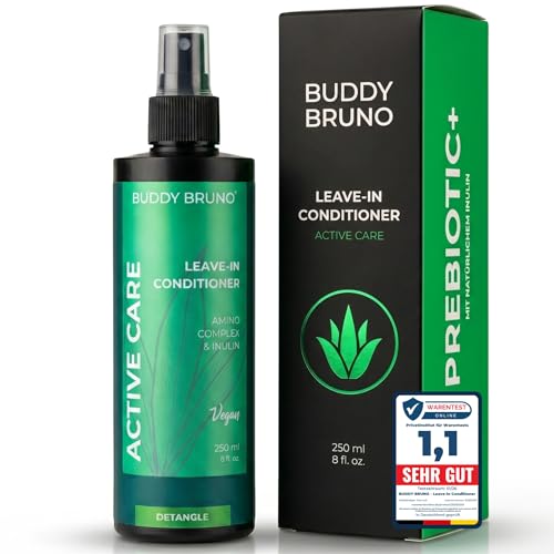 Testnote: Sehr gut - Präbiotischer Leave-In Conditioner für Hunde - Active Care - Entfilzungs- & Fellpflege Spray ohne Ausspülen - Anti-Frizz bei trockenem Fell - 100% vegan - 250ml