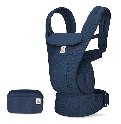 Canguru P/Bebê 4 Posições Ergonômico Deluxe Mesh Ergobaby - AZUL