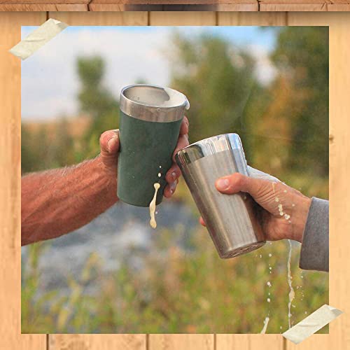 Copo Termico de Aço Inoxidável 4Leader Stanley para Cerveja, Chá, Café, Água, Quente e Frio Segura a