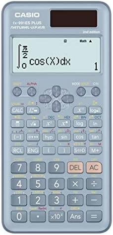 Casio FX-991ES Plus Blue 2nd Gen Non-Programmable Scientific Calculator
