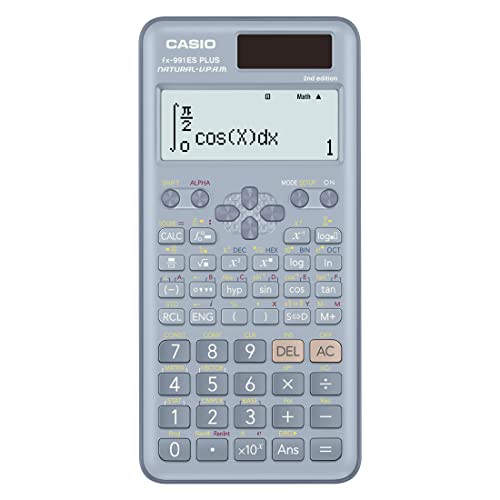 Casio FX-991ES Plus Blau Version 2 Taschenrechner mit wissenschaftlicher Funktion Casio FX-991ES Plus Blau Version 2 Taschenrechner mit wissenschaftlicher Funktion