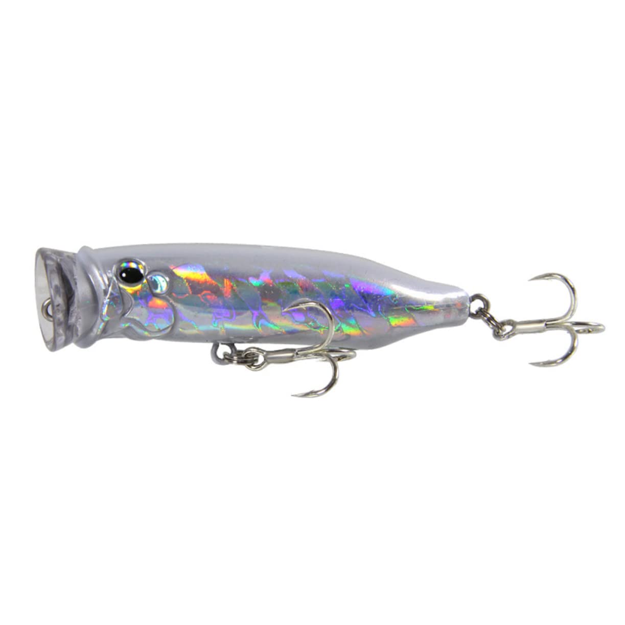 Kisangel 5 Pièces appâts pour la pêche au Poisson leurre de Surface leurres à Truite Fer leurres spinnerbait hameçon Poisson leurre appât Crochet d'appât de pêche engins de pêche Suite 7c