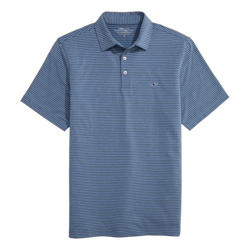 Image of vineyard vines Men's Bradley Stripe Sankaty Polo