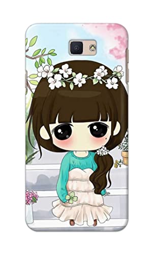 Image of PRINTFIDAA Cartoon Girl Printed Designer Hard Back Case Cover for Samsung OnNxt / J7 Prime / J7 Prime 2 / On7 Prime / On7 (2016) -(VD) MVN1009