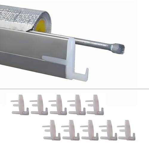 YUCKMZ Seitz Endstücke für Rastrollo 2000 10 Paare Ersatzteile für Caravanfenster Wohnwagenfenster SP042019Z