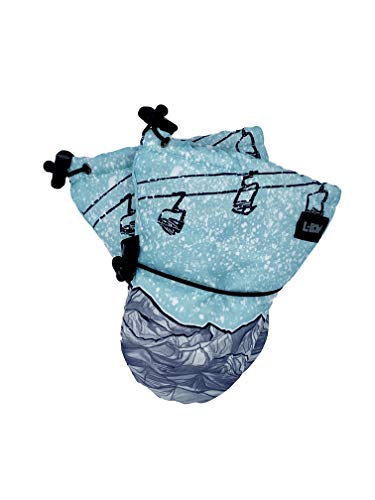 L-Bow Infant Little Monsters Cold Weather Mittens + Winter Toddler Mittens For Snow