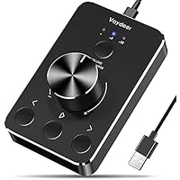 VAYDEER - Pomo de Control de Volumen USB con una tecla de