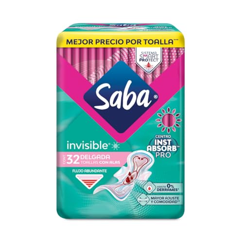 Consejos para Comprar Toallas, tabla con los diez mejores. 46 Saba Toallas Femeninas Invisibles Buenos Días 32 ud