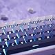PBT Doubleshot Keycaps 134 Tasten Gradient Purple Backlit OEM Profile Keycaps Full Set Custom Keyboard Key caps für 60% 65% 70% 75% Cherry Gateron MX Switches Mechanische Tastatur