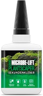 MICROBE-LIFT Plantscaper klej do roślin, do mchu i roślin, Aquascaping, bardzo wydajny, do akwariów słodkowodnych, 50 g