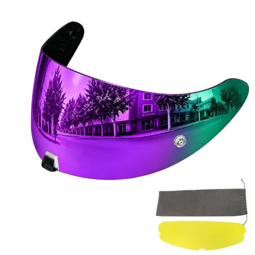 Image of PSLER Helmet Visor for R330 T520 ST1400 R1 Air 391,(Film&Purple)