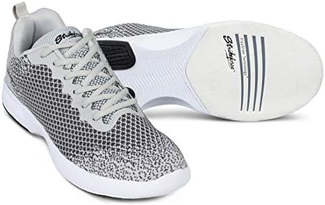 KR Strikeforce Aviator Grey Wide Men's Size 13 Bowling Shoe with FlexSlide Technology